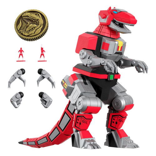 Power Rangers Figurine Tyrannosaurus Dinozord 20 cm - SUPER7