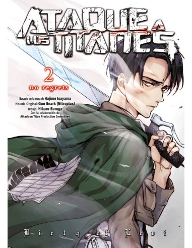 Ataque a los Titanes No Regrets 2 Color