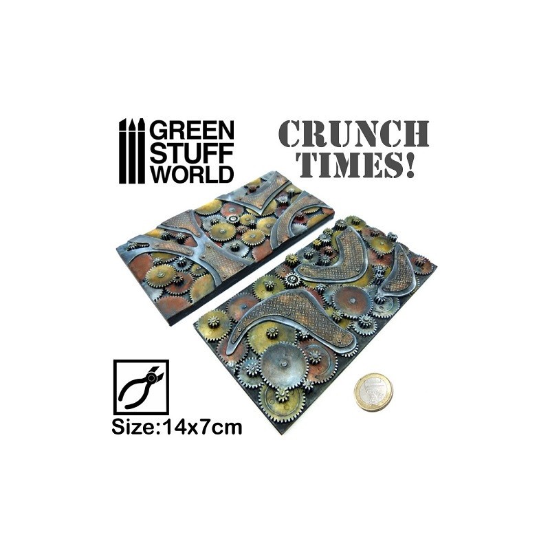 Crunch times - assiettes steampunk