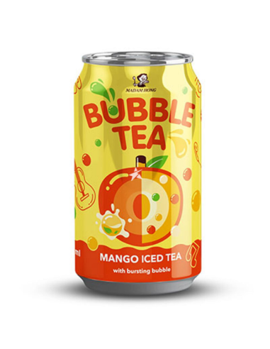 Bebida de Bubble Tea Sabor Mango 340ml – Collection