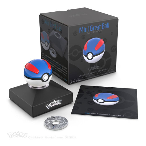 Pokémon réplique métal Diecast Mini Super Ball - WAND COMPANY