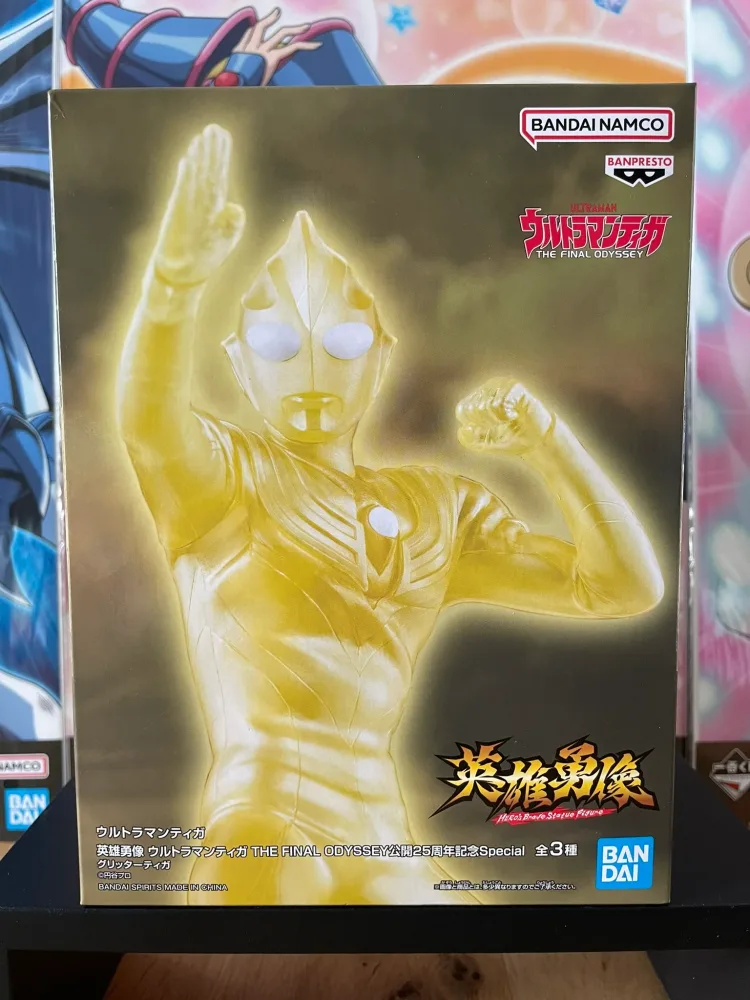 Ultraman – Tiga Glitter Ver. Heroes Brave Statue Figure Banpresto – Figurine