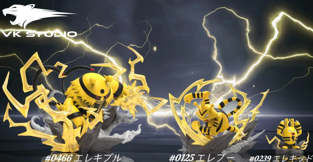 [IN STOCK] 1/20 Scale World Figure [VK] – Electabuzz & Elekid & Electivire