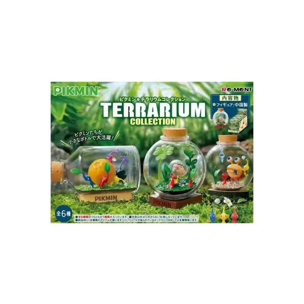 Pikmin - Boite 6 Figurines Pikmin Terrarium