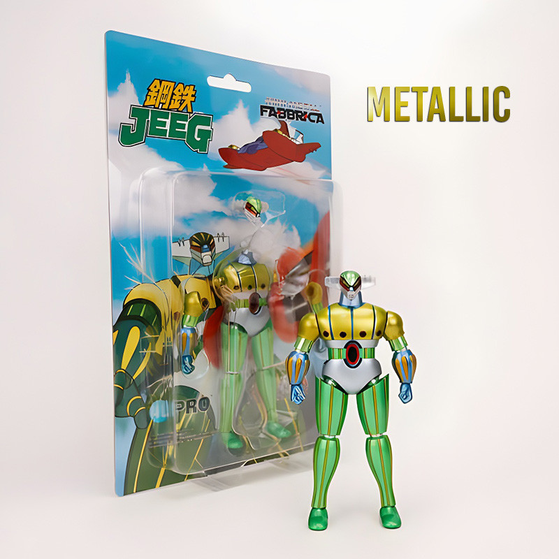 Figurine – KOTETSU JEEG Jeeg Mini Metal Fabbrica Metallic HL PRO