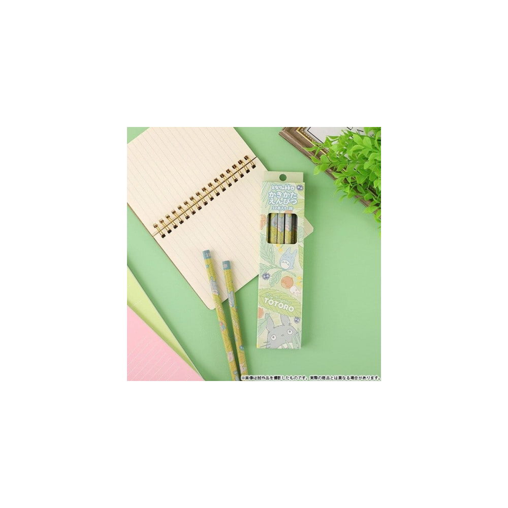 Mon voisin Totoro pack 12 crayons Forest 2B