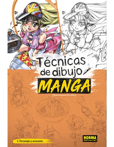 Tecnicas de Dibujo Manga 5 Personajes y Accesorios – Manga