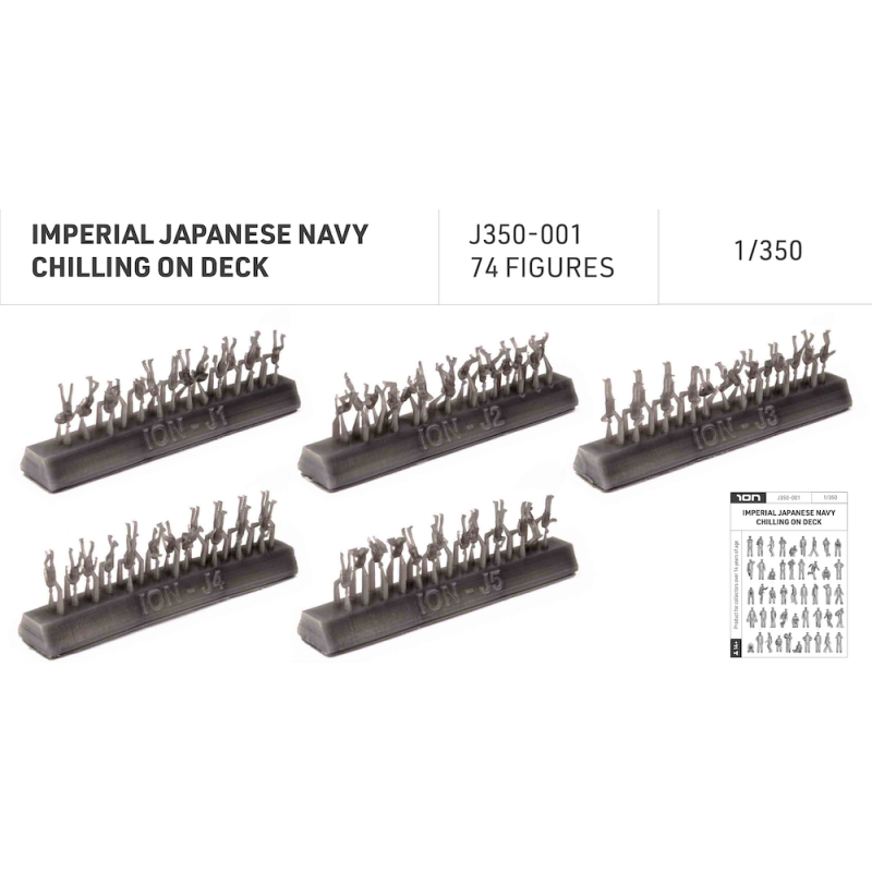 Accessoire Marine imperiale japonaise refroidissant sur le pont 74 personnages
