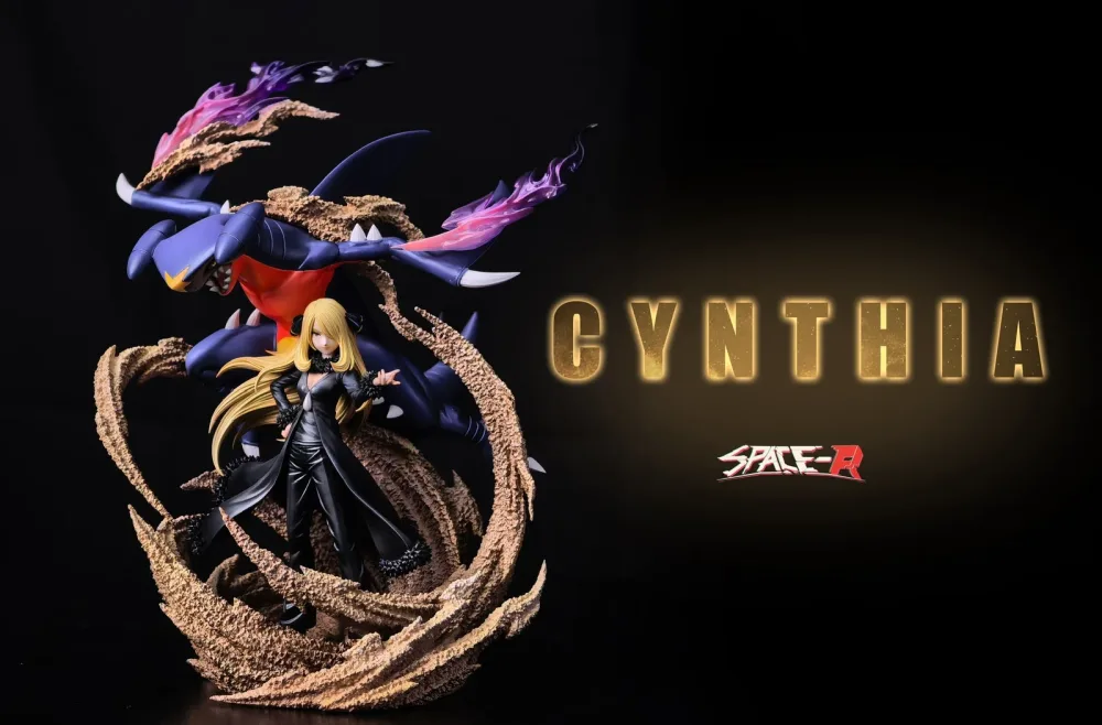 [PREORDER] 1/20 Scale World Figure [SPACE R] – Cynthia & Garchomp