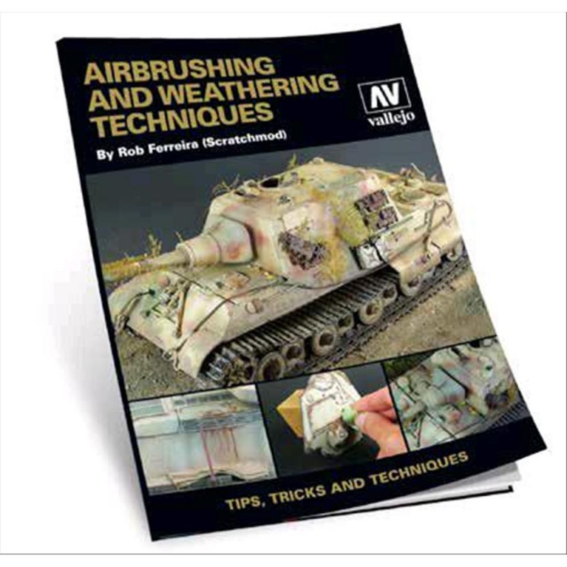Accessoire Vallejo: Techniques d'aérographie et de vieillissement - LIVRE