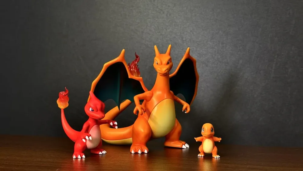 [IN STOCK] 1/20 Scale World Figure [LIMOUSINE] – Charmander & Charmeleon & Charizard