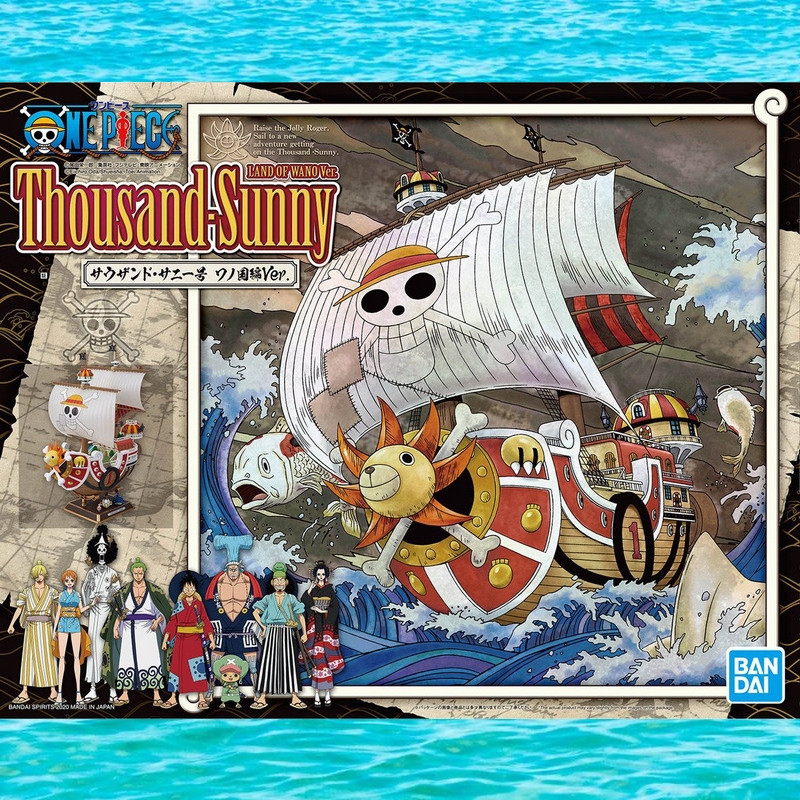 ONE PIECE Thousand Sunny Land of Wano Ver. Bandai – Manga