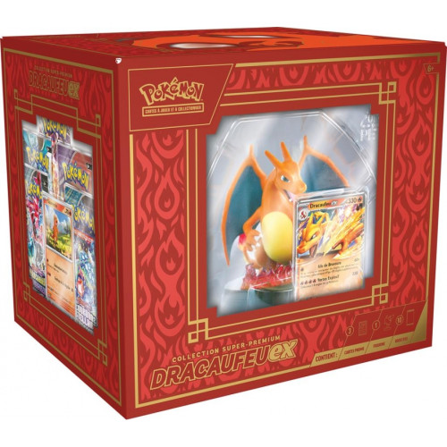 Pokemon Coffret Collection Super Premium Dracaufeu-ex - POKEMON COMPANY
