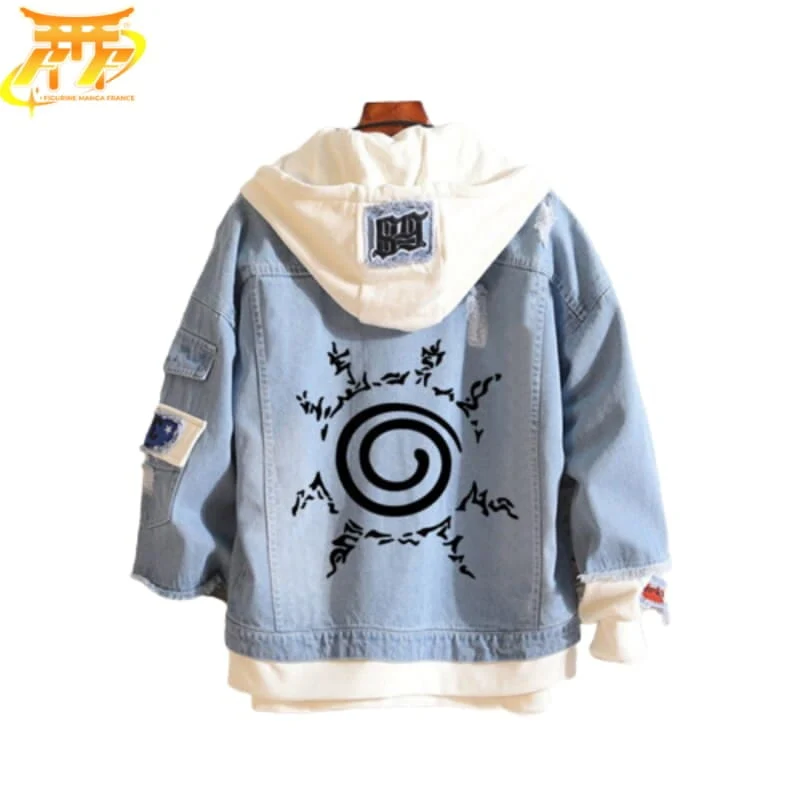Veste en jean Sceau Kyûbi - Naruto™
