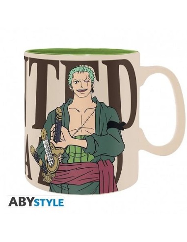 ONE PIECE – Taza – 460 ml – Zoro & Wanted
