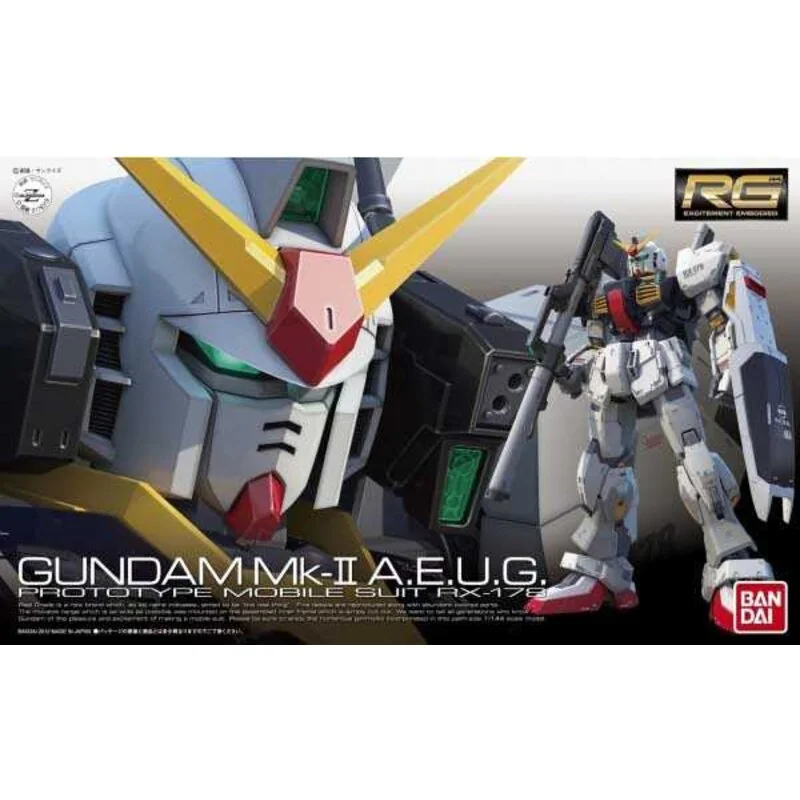 Gunpla Rg 1/144 rx-178 gundam mk-ii aeug