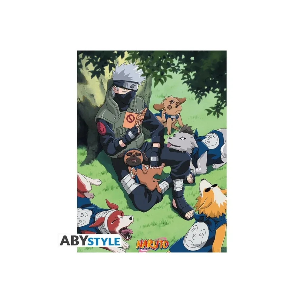 Naruto - Poster Kakashi et ses chiens ninjas