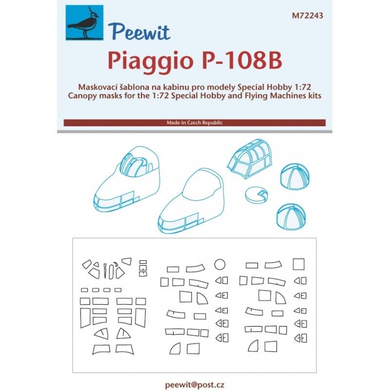 Piaggio P-108B (conçu pour être utilisé avec des machines volantes et des kits de loisirs spéciaux)