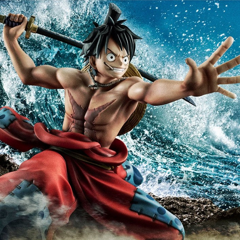 Figurine – ONE PIECE Luffy Taro P.O.P. Warriors Alliance Megahouse