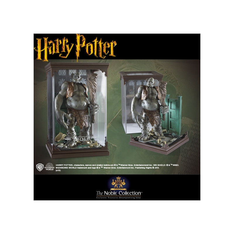 Statue – HARRY POTTER Créatures Magiques Troll des montagnes Noble Collection
