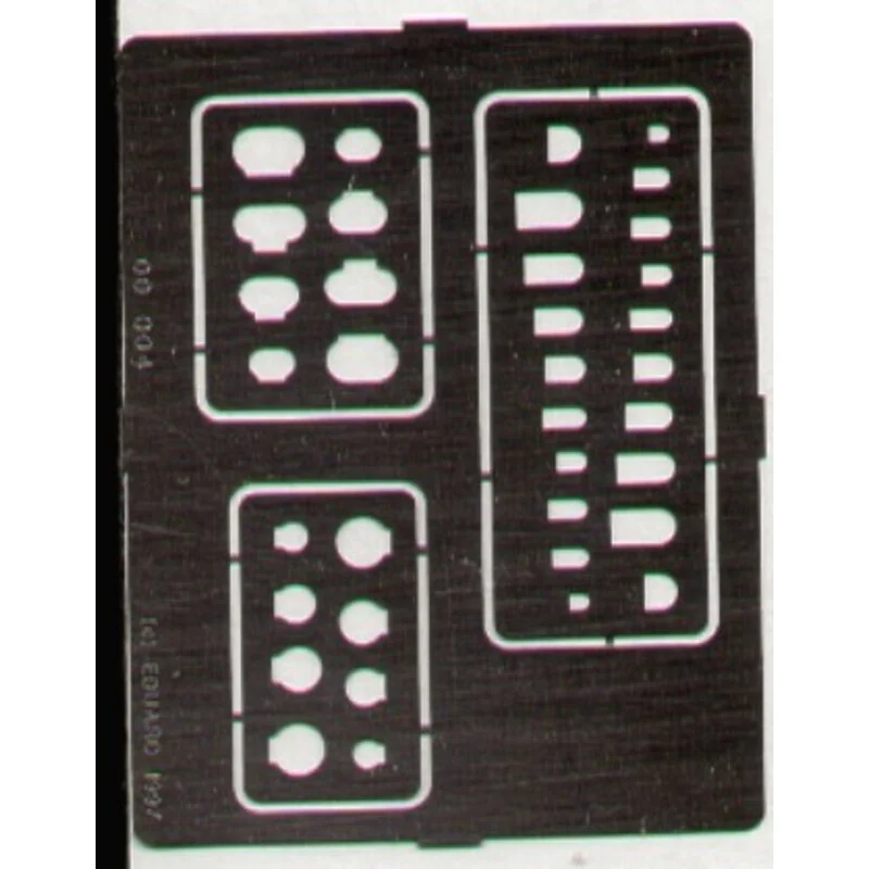 Couvertures & gabarits de charnières. Tailles assorties
