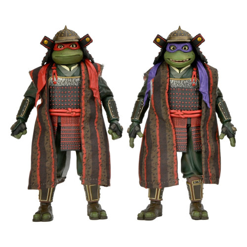 Les Tortues Ninja 3 Pack 2 figurines Donatello & Raphael 18 cm - NECA