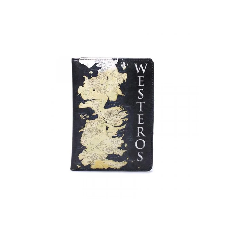 Portefeuille GAME OF THRONES - Passport Holder - Westeros Map