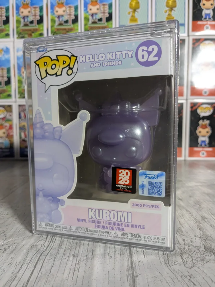 Funko Pop! – Hello Kitty & Friends #62 – Kuromi (2025AE/3000PCS/Translucent Purple)