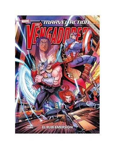 MARVEL Action. los Vengadores 02. el Rubi Emersion – Comic