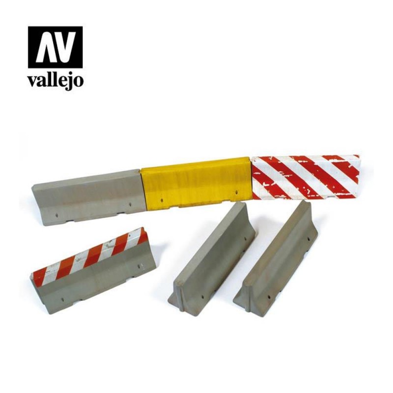 Ajouter des pièces : 1/35 ; Barrières en béton