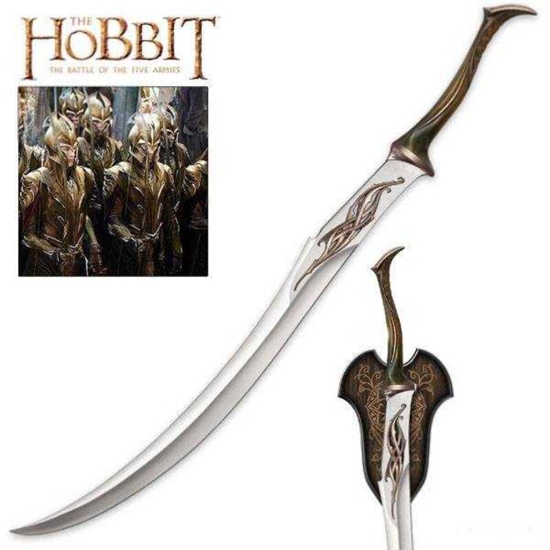 Le Hobbit La Bataille des Cinq Armées réplique 1/1 épée des soldats de la Forêt Noire