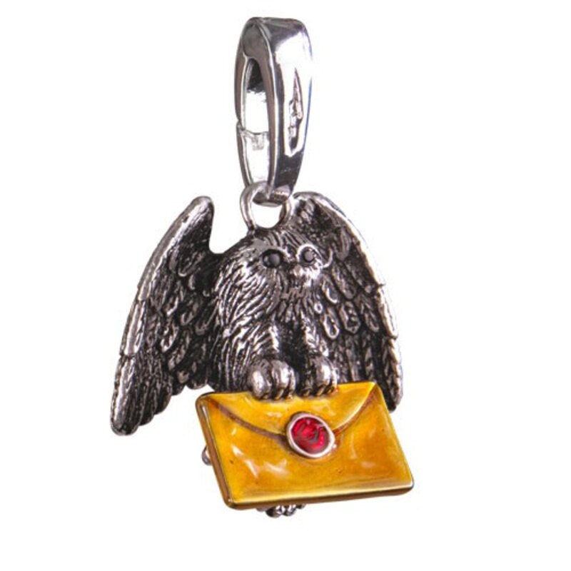 Bijou Harry Potter breloque Lumos Hibou Postal