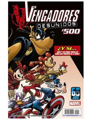 El Asombroso Spiderman 37 (portada Alternativa Disney What If: los Vengadores 500) – Comic