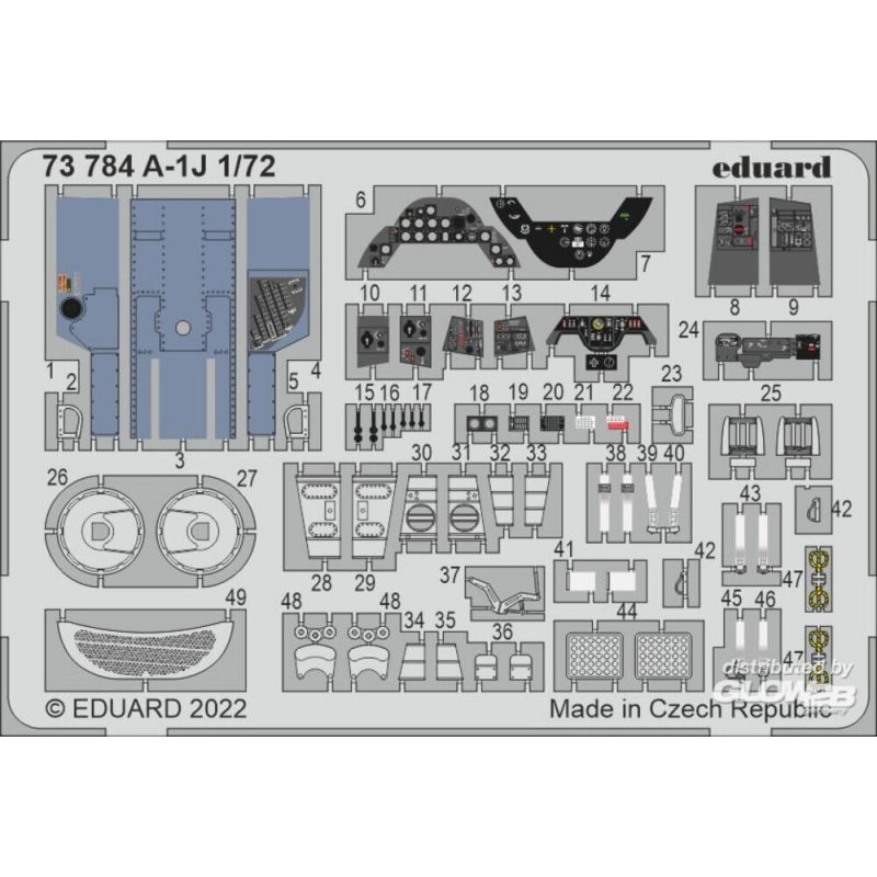 A-1J pour HASEGAWA / HOBBY 2000