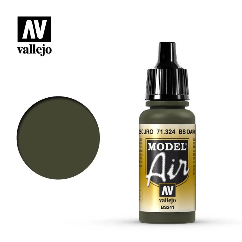 Peinture Modèle air 71324 bs vert foncé