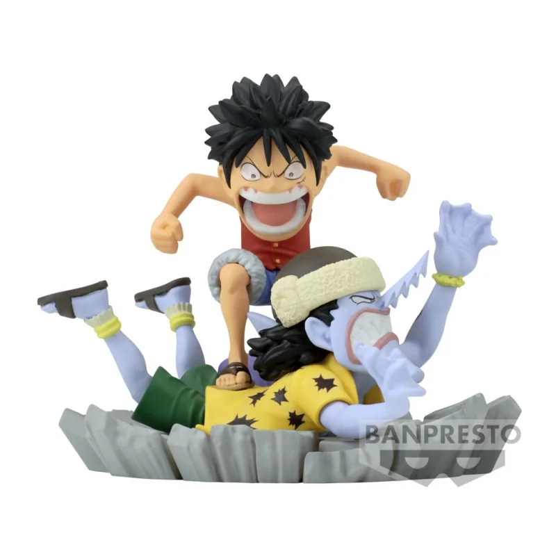 Figurine ONE PIECE - Luffy VS Arlong WCF-Log Stories 7cm