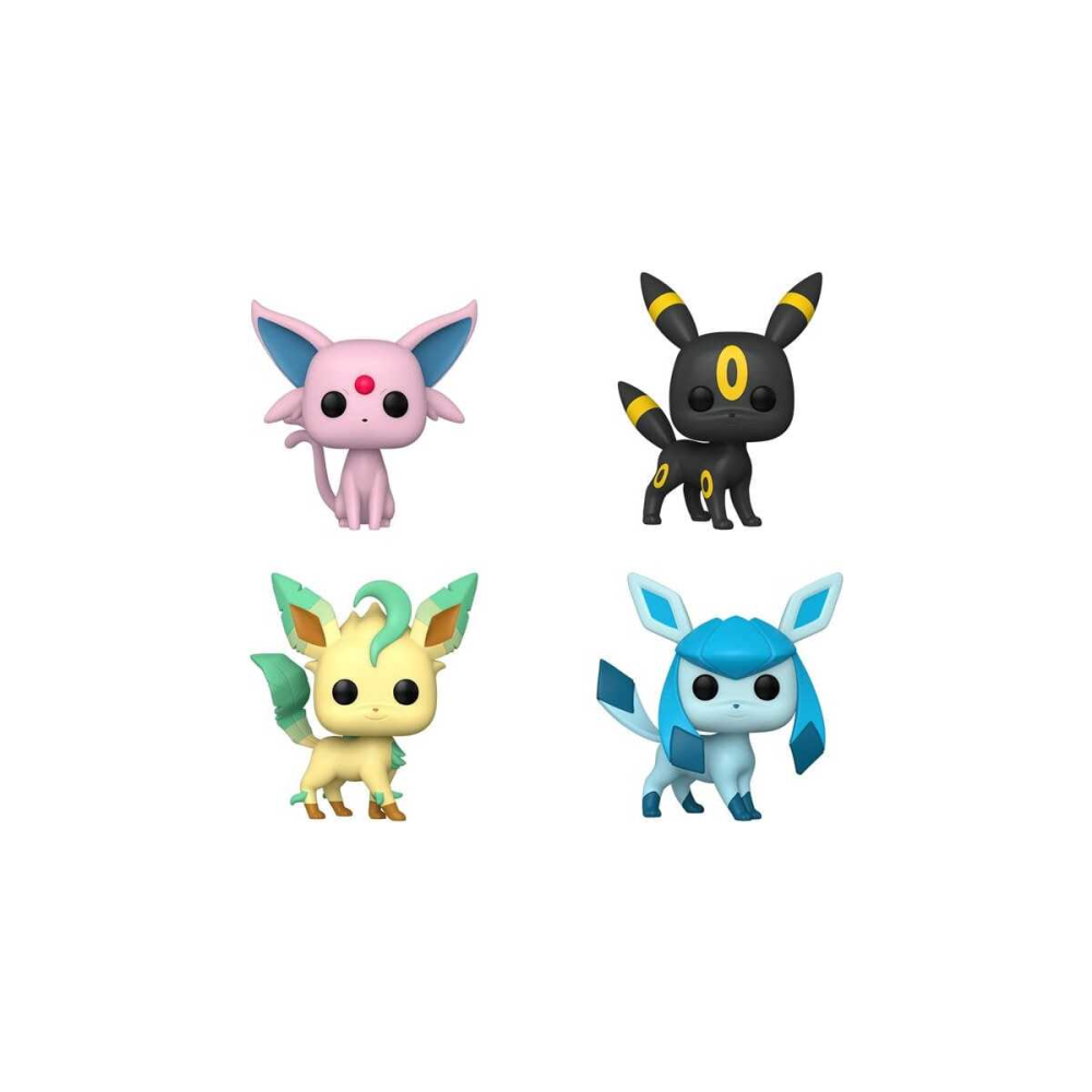 Figurine Pop Pokemon POP! Vinyl pack 4 figurines Eeveelutions 2 Bundle 9 cm