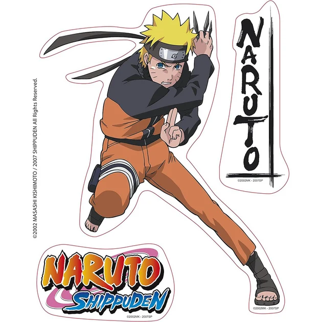 Naruto Shippuden - Stickers - Naruto & Jiraiya