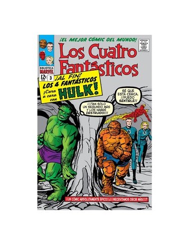 Biblioteca MARVEL. los 4 Fantasticos 3. 1963 – Comic
