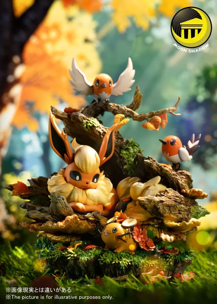 [PREORDER] Statue [MOON SHADOW] – Flareon & Cyndaquil & Fletchling & Dedenne