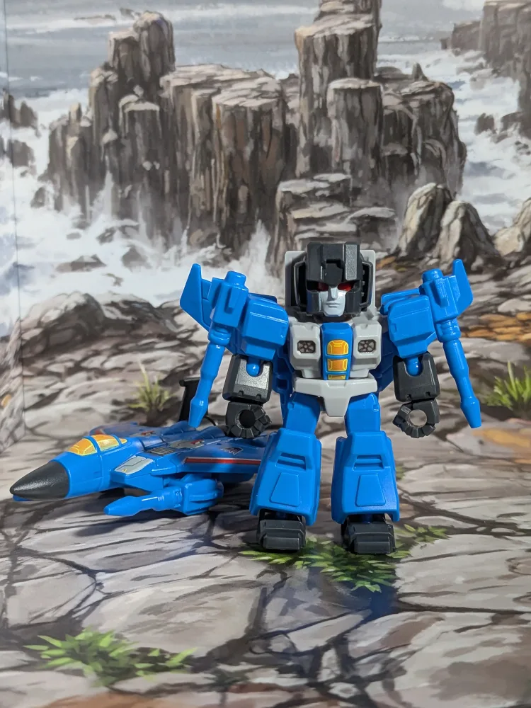 Thundercracker Bundle (Robot & Vehicle) (~4-6cm) – Transformers Galaxy Shining (DV01) – Blokees