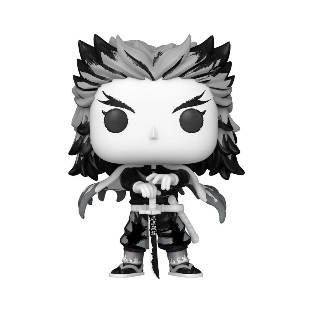 Demon Slayer: Kimetsu no Yaiba POP! Animation Vinyl figurines Rengoku(Sumi-Ink) 9 cm