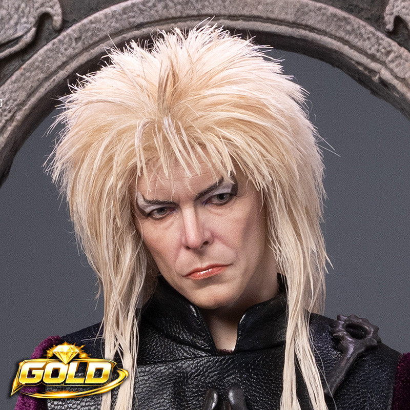 Figurine – LABYRINTHE Jareth le Roi des Gobelins Deluxe Gold Edition Infinite Statue