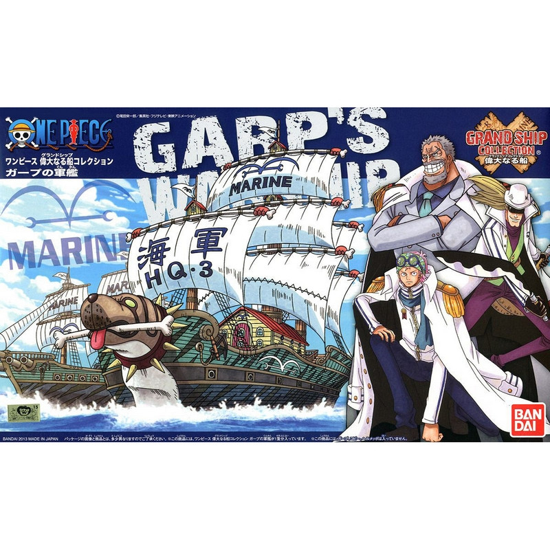 ONE PIECE Grand Ship Collection Garp's Ship Bandai – Manga