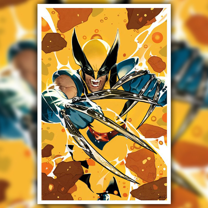 MARVEL Impression Art Print X-Men Wolverine Sideshow – Comic