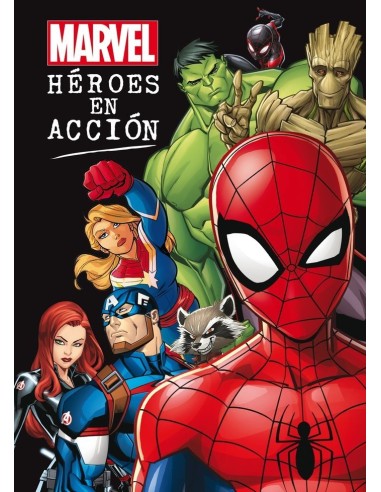 MARVEL HEROES EN ACCION RECOPILATIO CUENTOS Colección de cuentos – Livre