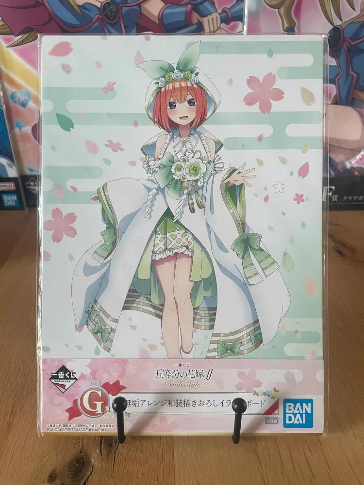 Visual Board Yotsuba Nakano Ichiban Kuji Bride Style 18 x 26 cm – The Quintessential Quintuplets