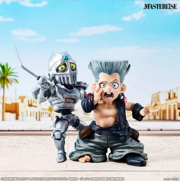 Jojo's Bizarre Adventure : Stardust Crusaders - Figurine - Jean-Pierre Polnareff & Silver Chariot - Ichibansho