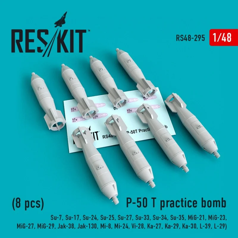 Accessoire Bombe d'entraînement P-50 T (8 pièces)