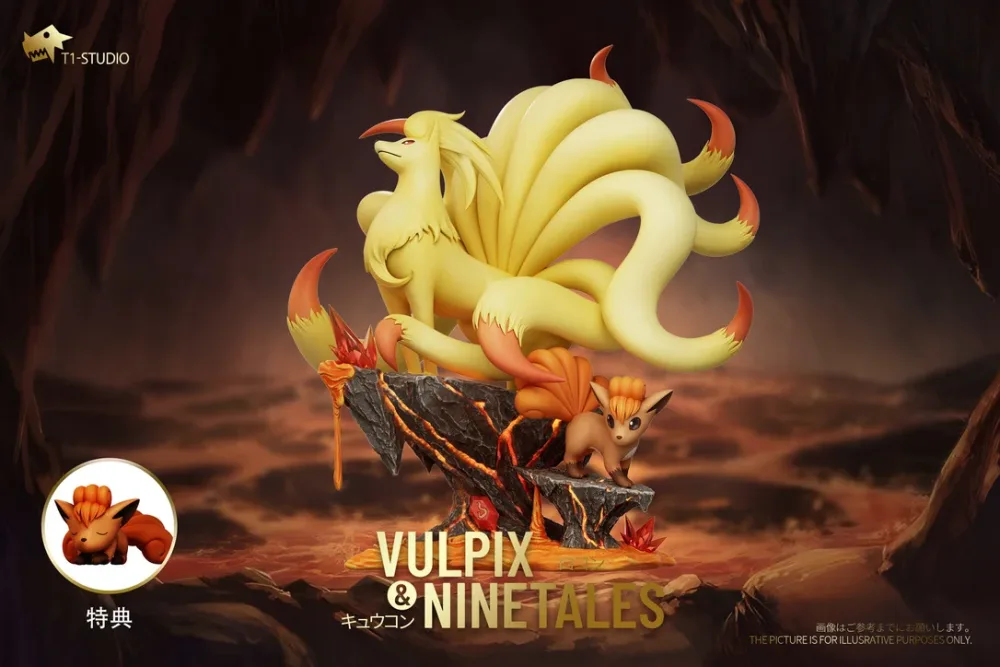 [PREORDER] 1/20 Scale World Figure [T1] – Vulpix & Ninetales & Alolan Vulpix & Ninetales